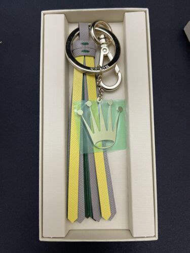 Rolex Signature Crown Tassel Keychain — Chrono Collectible